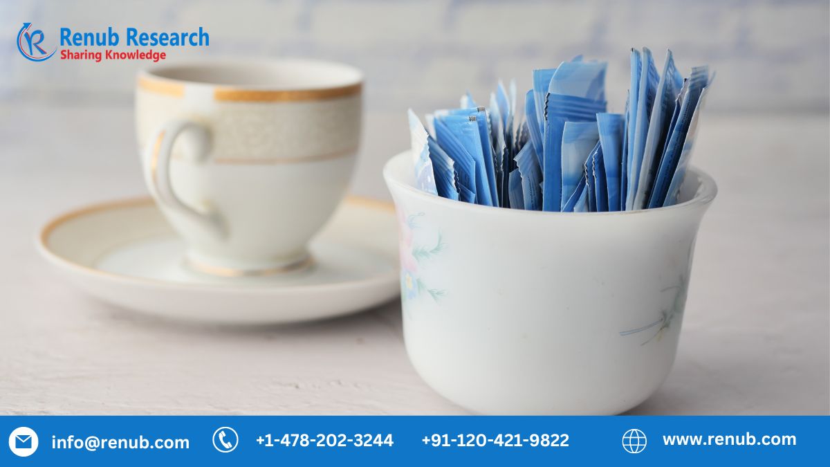 Artificial Sweetener Market will reach US$ 9.35 Billion at a CAGR of 3.47% by 2028