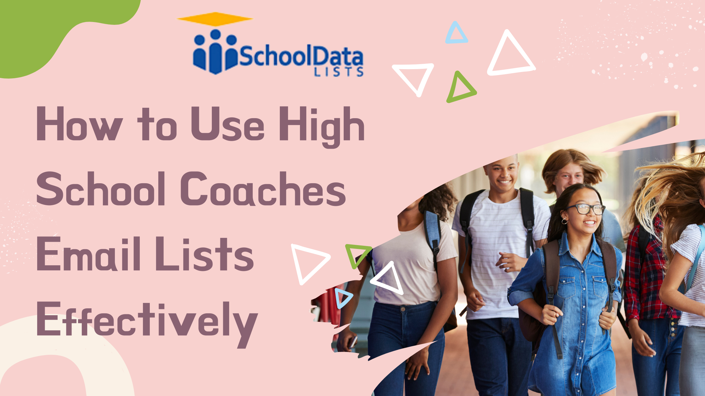 How to Use High School Coaches Email Lists Effectively