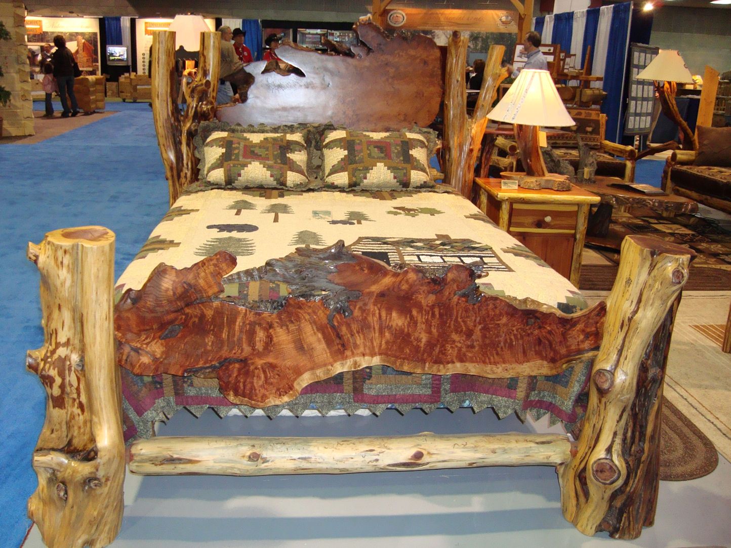 A Comprehensive Guide to Designing Log Beds for Rustic Elegance