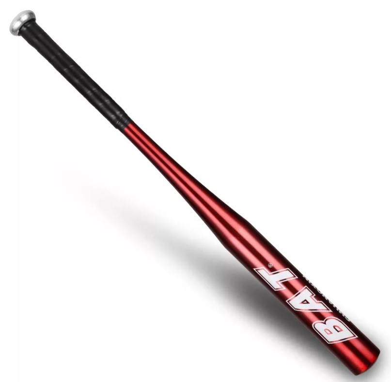 red softball bat